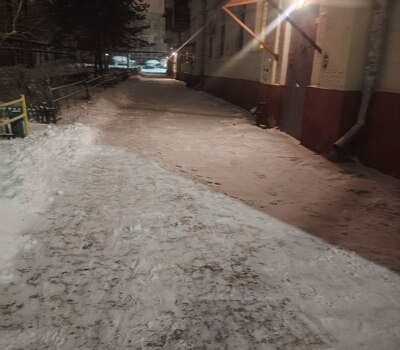 Очистка входных групп на МКД